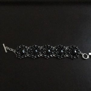 NWT Black Statement Bracelet